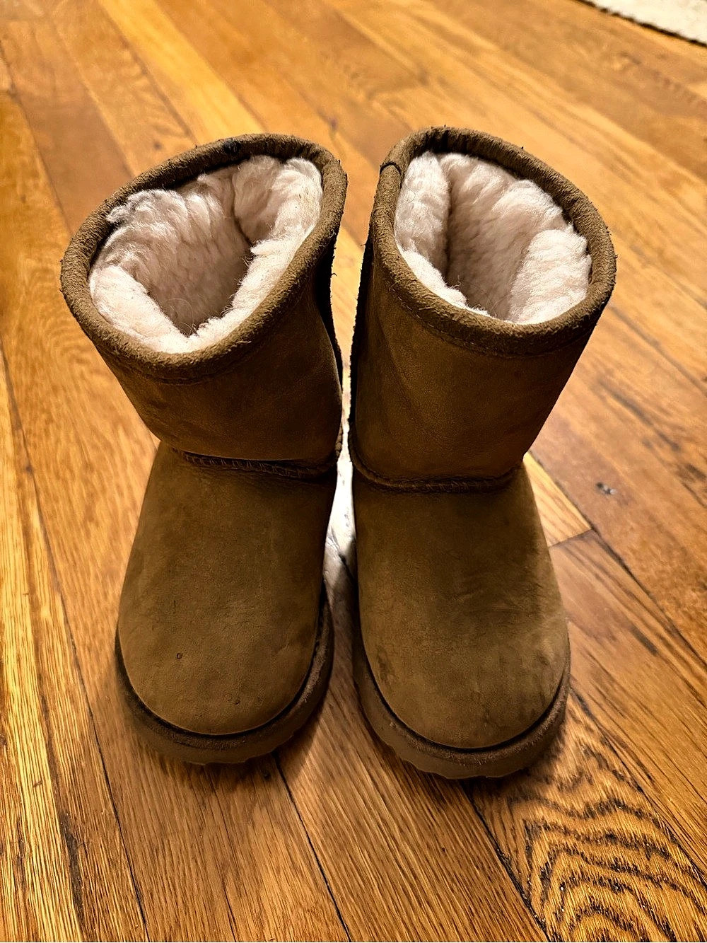 UGG Classic Short II Brown Shearling-Lined Boots